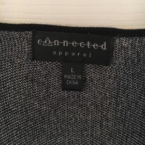 connected apparel Dresses - Black & White sweater dress, large connected apparel Dresses - Black & White sweater dress, large